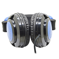 Casque de jeu pliable et réglable avec micro filaire, grandes oreillettes souples, réduction de bruit ENC, transducteur hybride, interface 3,5 mm pour
