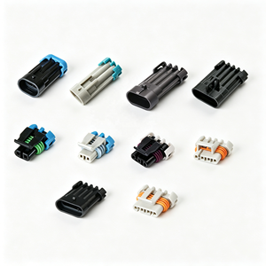 Konektor Otomatis Aptiv Seri 1.5 Pin 2 3 4 Male dan Female 12052644 Kabel Harness Kedap Air Terminal Konektor - Product Image 1