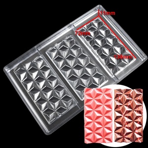 Custom <b>Silicone</b> Eco-Friendly Candy Chocolate Gold Bar <b>Mould</b> - Product Image 2