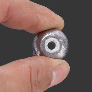 Plomada de pesca hueca de 30g, peso de plomo duradero para aparejos de pesca - Product Image 1