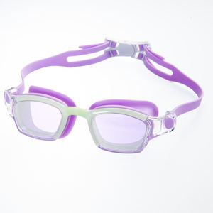 Zhouxiang漏れ防止霧UV保護シリコンスイムゴーグル大人用競技ファッショナブルなスポーツ用ゴーグル - Product Image 4