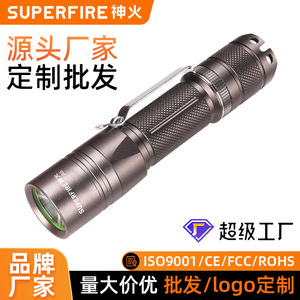 ซุปเปอร์ไฟร์ A6 ไฟฉายแบบชาร์จไฟได้ 10W 2000mAh ระยะ 200 ม. ไฟฉายยุทธวิธีกลางแจ้ง - Product Image 5