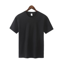 T-shirt Homme Vintage en Coton Peigné Lourd 200g, Respirant, Coupe Ample, Col Droit, Manches Courtes, 100% Coton, Style Culturel