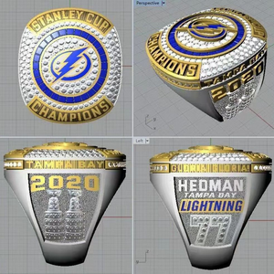 Anneau de championnat personnalisé cerceau de baseball basket-ball jeunesse football softball anneaux de championnat Usssa - Product Image 1