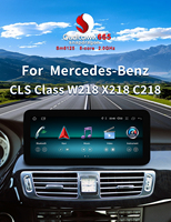 Pour Mercedes Benz Classe CLS W218 X218, unité principale de navigation GPS pour voiture de 12,3 pouces avec CarPlay sans fil et caméra de recul