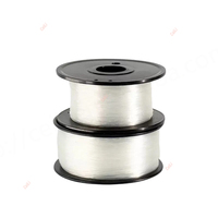 Cable de caída óptica para interiores G657A2 Ftth de alta calidad Instalación invisible de fibra óptica desnuda transparente de 1 núcleo