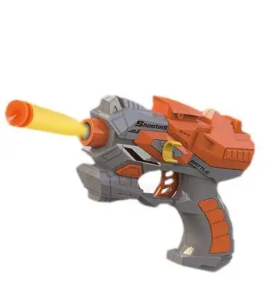 2023 Nieuwe Single-Hole Manual Waterpistool Soft Gun Set Speelgoed Veilig Schieten Met 8 Stuks 7Cm Orbzee Gun Voor Kinderen