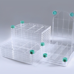 WEIAI PS HDPE Biologie scientifique Production à l'échelle du laboratoire Fiole de culture cellulaire tissulaire traité TC Système de culture cellulaire multicouche - Product Image 2