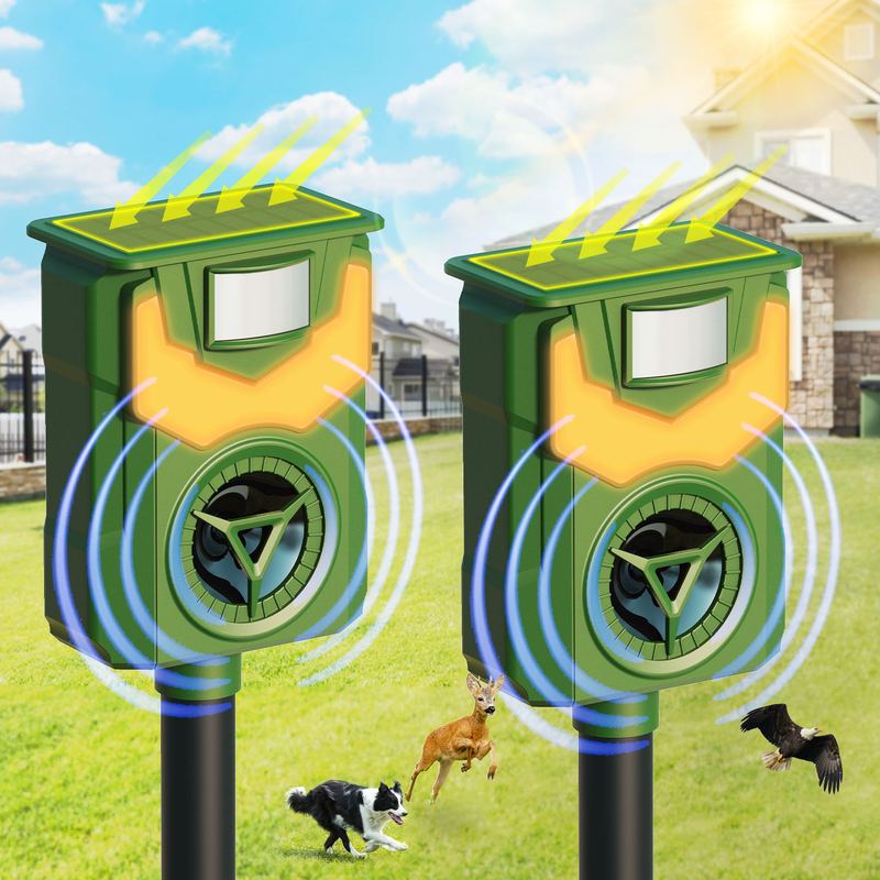 Smart Ultrasonic Pest Control with Waterproof