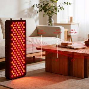 REDSKY Stehende Dual-Chip 4-Wellenlängen 630nm 660nm 810nm 850nm LED Rot Nahinfrarot Lichttherapie-Panel US-Stecker Heimschönheit - Product Image 1