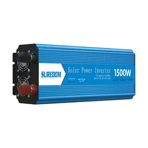 Suredom 1500w 2000w 3000w 4000w 5000w 60000w 12v 24v ~ 110v 220v 230v 240v 인버터 태양 광 발전 인버터