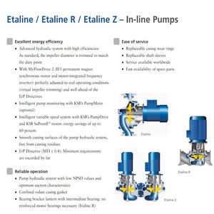 ปั๊มแรงดันสูงแบบขั้นตอนเดียว รุ่น 065-065-250 สำหรับระบบ HVAC, ปั๊มหมุนเวียนในท่อแบบเชื่อมต่อโดยตรง - Product Image 5