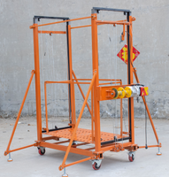 0.5T 2-10M électrique levage échafaudage Mobile pliant télécommande escalade plate-forme décoration multifonctionnel ascenseur