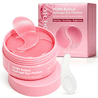 YECUCE PDRN Rétinol Hydrogel Patchs Oculaires 60 Patchs Anti-Âge Raffermissants Masques Sous les Yeux pour Cernes et Poches Vente en Gros