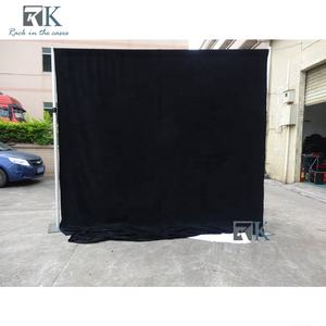 ขาตั้งท่อคุณภาพสูง ผ้าม่านกันแสง ฉากหลังแบบท่อ ผ้าม่านแบบท่อ - Product Image 2