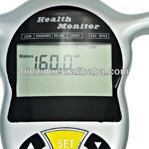 Tragbarer Handgehaltener <span class=keywords><strong>BMI</strong></span>-Körperfettanalysator Digitaler Biometrischer Impedanz-Körperzusammensetzungs-Monitor Fettabbau-<span class=keywords><strong>Tester</strong></span> - Product Image 6