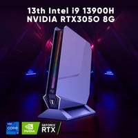 Mini PC Gamer RGB I9 13900H I7 13800H NVI-DIA RTX 4060 3050 8G 2xPCIe Win11 Computadora de Escritorio Potente para Juegos Mini Computadora WiFi6