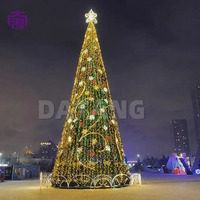 Guirlande lumineuse LED étanche pour sapin de Noël, décoration festive illuminée pour parcs, places publiques, centres commerciaux, jardins, complexes hôteliers, événements et aménagements paysagers, à vendre