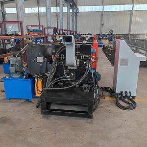 Pasokan pabrik mesin pembuat lentur mulus mesin pembentuk gulungan hujan siku Got Downspout logam portabel untuk ubin - Product Image 2