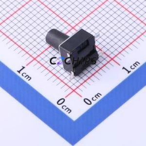 TSD003A09026A02 Tactile Switch SMD-4P,6x6mm Switch Round Button 2.6N Vertical Mount 6mm - Product Image 2