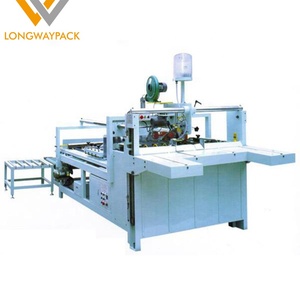 Hoàn Toàn Tự Động Phổ Bìa Cứng Flexo In Thư Mục Gluer Gấp Hộp Carton Máy Dán - Product Image 2