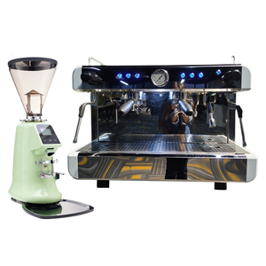 Machine à café expresso professionnelle 2 groupes pour barista italien, idéale pour les cafés et les entreprises - Modèle 102 Professional 2 Group It - Product Image 1