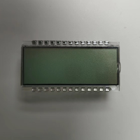 Segment-LCD-Display TN Positiv Transflektiv 6H Betrachtungswinkel für Temperaturregler-Thermostat