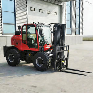 Montacargas Todoterreno Personalizado con Certificación CE EPA 4WD, Opcional de 3, 4 y 5 Toneladas, Tipo de Neumático con Dirección Trasera, en Venta - Product Image 4