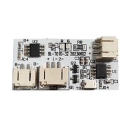 Panneau LED 5V, cadre en bois de hêtre 3.7V, éclairage mural, télécommande, carte de contrôle tactile à intensité variable, circuit imprimé