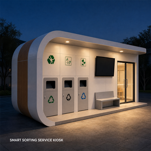 Stazione di Raccolta Rifiuti in Stile Heritage con Elementi di Design Tradizionale per Distretti Storici e Zone Culturali - Product Image 6