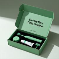 Mailer Transport et coffrets cadeaux avec plug-in en mousse personnalisé pour cosmétiques produits de soin de la peau et brosse à dents électrique