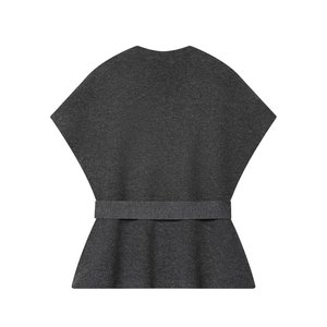 SHENZHU 2026 Nuova Collezione Primavera Gilet in Maglia Casual Versatile Elegante Slim-Fit <span class=keywords><strong>con</strong></span> Scollo a V e <span class=keywords><strong>Cintura</strong></span> 2756005 2756004 - Product Image 2
