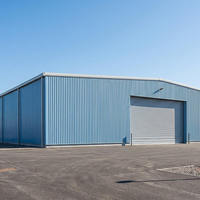 Structure en acier galvanisé haute résistance Q235B pour entrepôt industriel, garage, hangar, bâtiment de stockage extérieur - Prix réduit