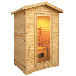 DIY <span class=keywords><strong>cicuta</strong></span> Sauna barril habitación/vapor cabina con fuera de asientos - Product Image 4