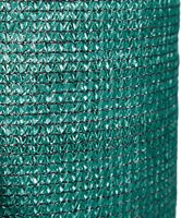 LEMO HM161111 Brise-vue et revêtement de balcon vert en tissu HDPE avec œillets et attaches pour câbles, facilement assemblable, protection d'intimité opaque