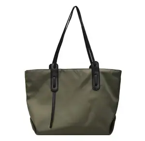 hot sale high quality fashion nylon bags travelling handbag for women big capacity tote shoulder bags