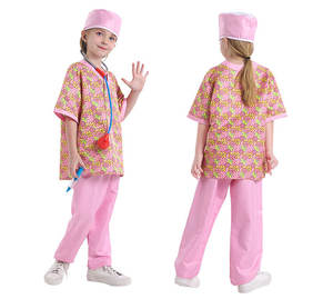 Carrière Enfants Maternelle Dress up Set Médecin Infirmière Pompiers Pilote Police Jeu de Rôle Carrière Costumes Enfants Habiller - Product Image 3