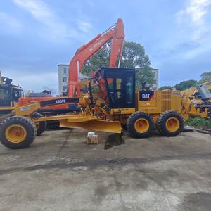 รถเกรดเดอร์ล้อยาง Caterpillar 140H/140G/140K มือสอง ใช้งานน้อย เหมาะสำหรับงานก่อสร้าง เหมืองแร่ และงานดินดิบ พร้อมมอเตอร์ เครื่องยนต์ และปั๊ม - Product Image 3