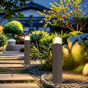 Starslumin, Garantie 5 Ans, Capteur de Lumière, AC 120-277V, 3CCT, IP65, 14W/19W/24W, Lampadaire en Aluminium, Ra70, Dimmable, Éclairage de Jardin - Product Image 1