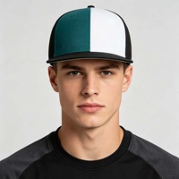 Casquette Snapback Unisexe Personnalisée à 6 Panneaux, Visière Plate, Épissure de Couleurs Multiples, Vente en Gros, Style Street Hip Hop