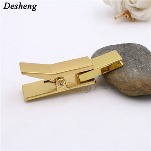 Serrure <span class=keywords><strong>à</strong></span> loquet en alliage de Zinc, accessoires de bagage et de sac <span class=keywords><strong>à</strong></span> main, avec œillets, serrure <span class=keywords><strong>à</strong></span> Clip, 10 pièces - Product Image 4