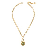 Offre Spéciale 12 zodiaque souhaitant bouteille époxy coloré goutte d'huile pendentif collier oreilles de chat bouteille d'eau robuste chaîne de cavalier