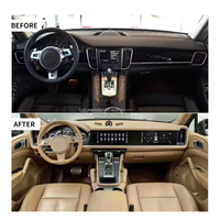 Kit de mise à niveau intérieur de luxe 2024 tableau de bord en cuir pour modèle 958 pour Porsche Cayenne