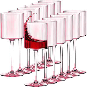 <span class=keywords><strong>Verre</strong></span> <span class=keywords><strong>à</strong></span> vin rouge haut de gamme incassable <span class=keywords><strong>en</strong></span> <span class=keywords><strong>plastique</strong></span> transparent rose et bleu, <span class=keywords><strong>à</strong></span> long <span class=keywords><strong>pied</strong></span>, <span class=keywords><strong>réutilisable</strong></span>, 10 oz, flûte <span class=keywords><strong>à</strong></span> champagne - Product Image 3