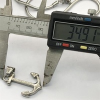 Yiwu Aceon – pendentif ancre gravé en acier inoxydable pour hommes, motif texte estampé personnalisé, amoureux des pirates, Punk