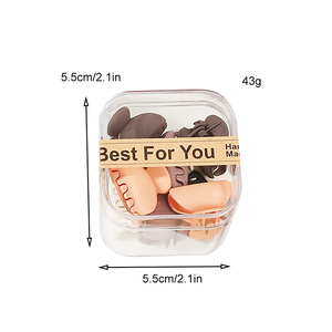 Lot de 10 pinces à cheveux en plastique pour filles, mignonnes, mates, petites, mini-pinces à griffes, formes variées, pinces latérales, accessoires capillaires, vente en gros - Product Image 5