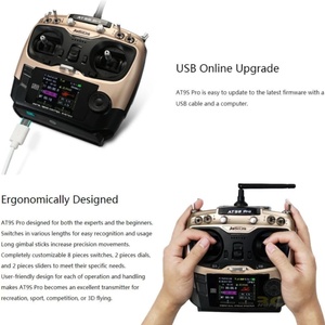Ventes chaudes RadioLink <span class=keywords><strong>AT9S</strong></span> <span class=keywords><strong>Pro</strong></span> 2.4G 9CH Émetteur RC avec spectre hybride double pour drones/avions/modèles RC - Product Image 4