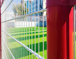 פלדה 2d מרותך רשת תיל ירוק שחור כפול מחצלות גדר 8/6/8 גרמאני ברזל גידור גן גידור - Product Image 2