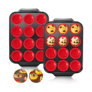 Plaques et moules de cuisson en silicone en acier au carbone haute résistance, tapis de cuisson, outils de pâtisserie - Product Image 1