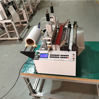 Machine de découpe et de scellage entièrement automatique intégrée pour sacs de stérilisation médicale en PE/PVC, machine de fabrication de sacs par pressage à chaud